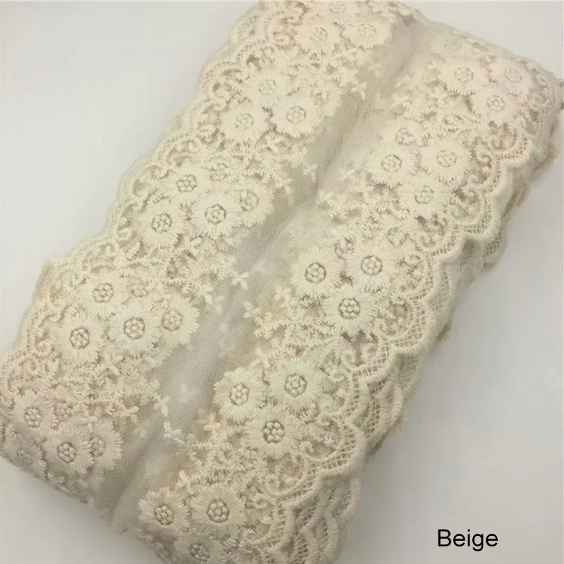 Полые кружевные ленты с цветами DIY выбор цвета кружевная ткань швейная ширина 12 см кружево отделка шитье украшения Аксессуары