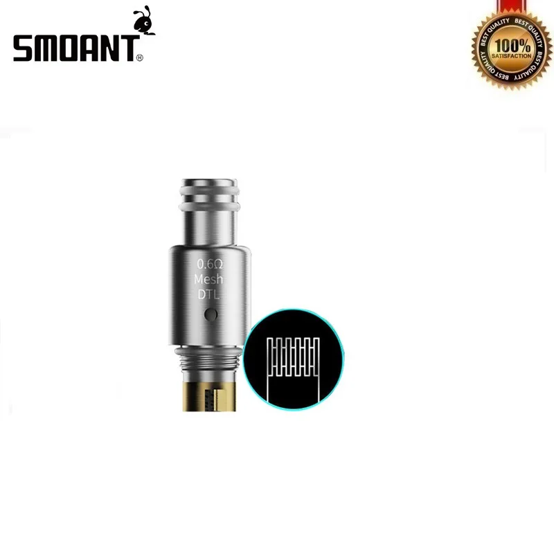 Оригинальная сменная пустая Форсунка картриджа Smoant Pasito Pod с катушкой MTL Ni80
