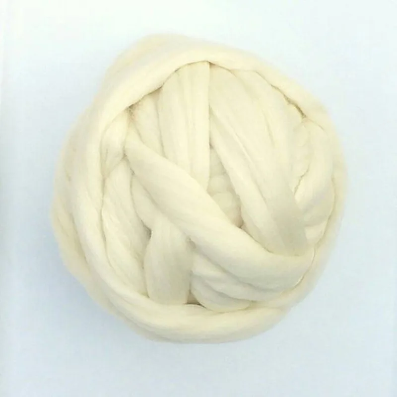 Низкая цена оптовая продажа супер крупная шерсть мериноса пряжа для крупных