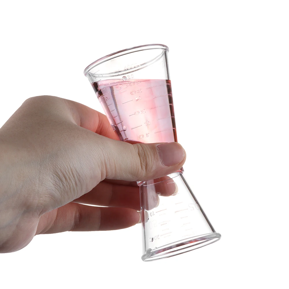 S/L коктейльный шейкер с двойным одним выстрелом Джиггер короткой мерной чашей