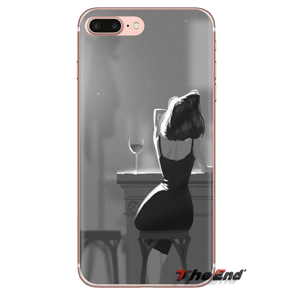 Soft Cover Bag minimalism Digital Art Eyes Dark For Huawei Nova 2 3 2i 3i Y6 Y7 Y9 Prime Pro GR3 GR5 2017 2018 2019 Y5II Y6II |