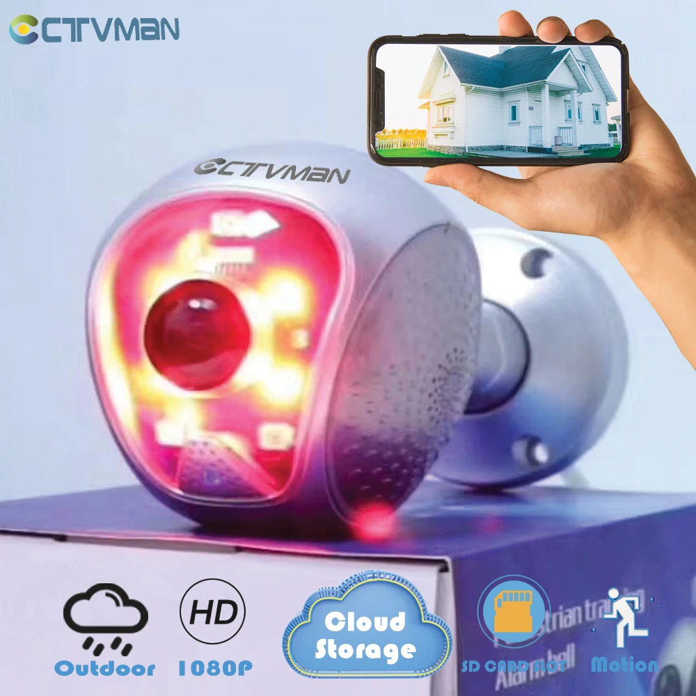 Беспроводная IP камера CTVMAN 2 МП 1080P Onvif 1 44 мм|Камеры видеонаблюдения| |