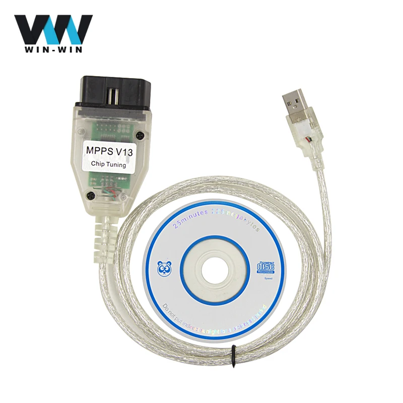 Новейший SMPS MPPS V13.02 V13 K может мигать чип тюнинг ECU программист Remap OBD2 MPPS V13.02 диагностический кабель с многоязычным