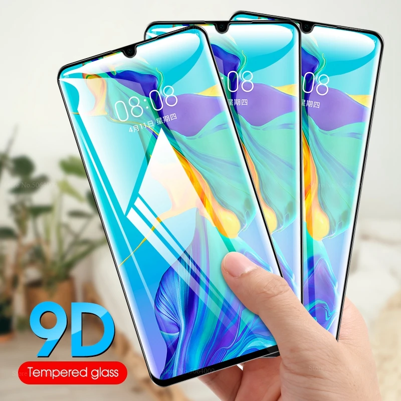9D полное покрытие из закаленного стекла для huawei P Smart Plus P Smart Z mate 30 20 P30 Lite Защитное стекло для экрана