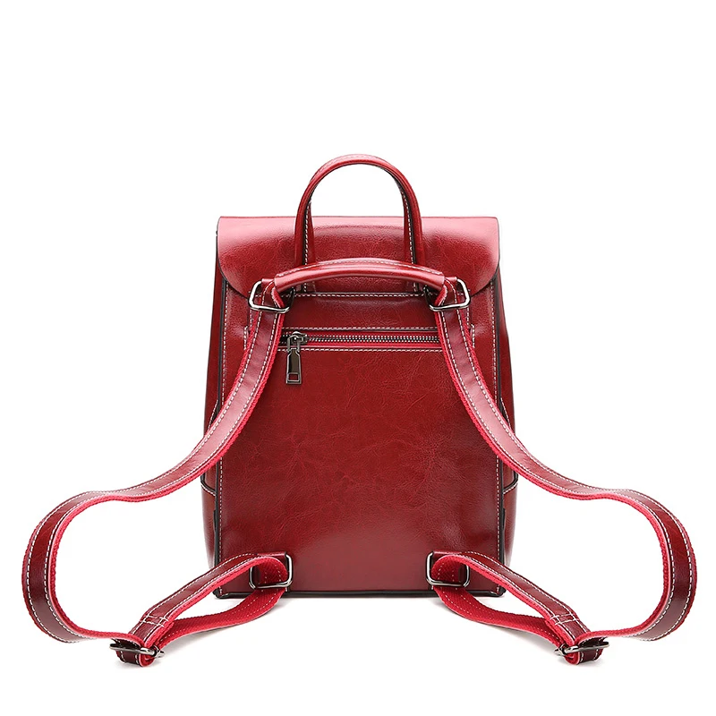 2019 Новый женский рюкзак из натуральной кожи модные дизайнерские женские умные