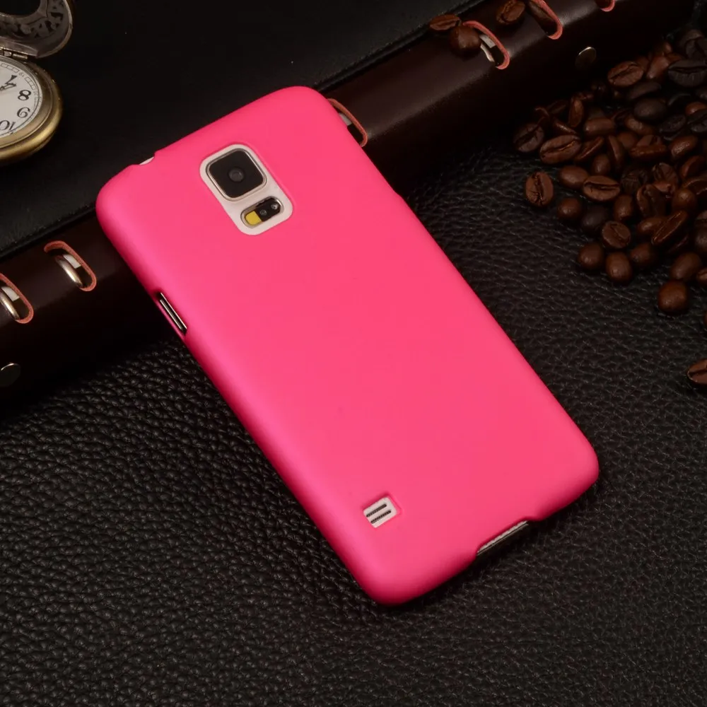 Матовый прорезиненное покрытие S5 mini жесткий пластиковый чехол для Samsung Galaxy Mini S5Mini