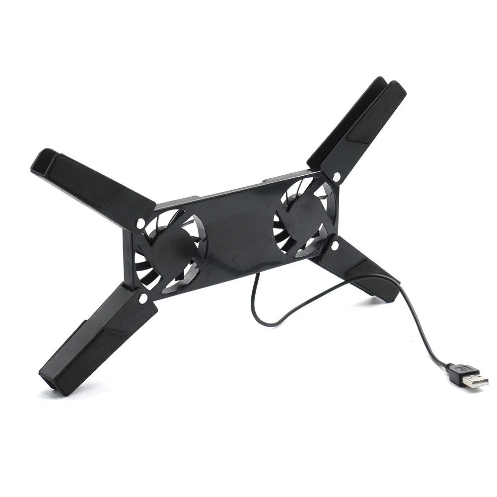 Высококачественный вращающийся usb-вентилятор для ноутбука ПК 2 вентилятора