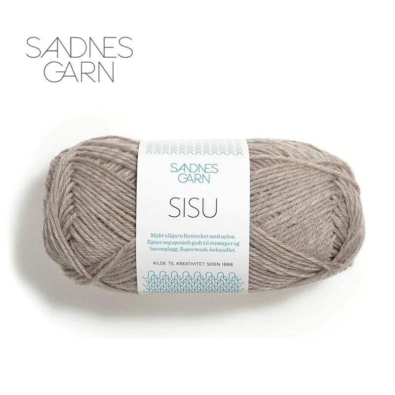 1*50 г мяч Sandnes Garn Sisu детские свитера из пряжи 80% шерсть 20% нейлон узор