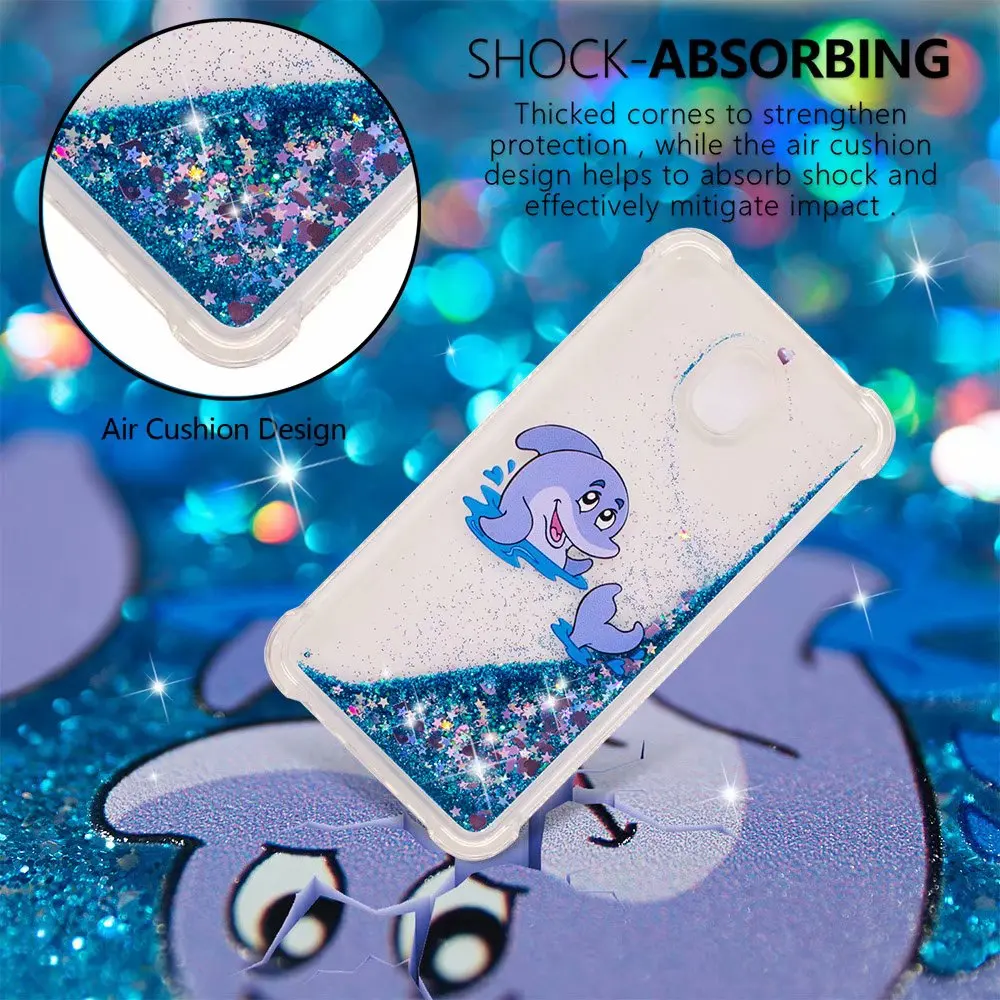 Luxury Dynamic Liquid Bling Quicksand Phone Case for Sony XA1 XA2 XZ1 XZ2 Compact XZ Premium Soft Silicone Cartoon Panda Cover |