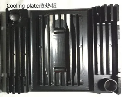 ROCKWHEEL GT16 аксессуары для электрического одноколесного велосипеда, корпус, контроллер, материнская плата, мотор, батарея, переключатель, порт зарядки, руль, брызговик - Цвет: Cooling plate