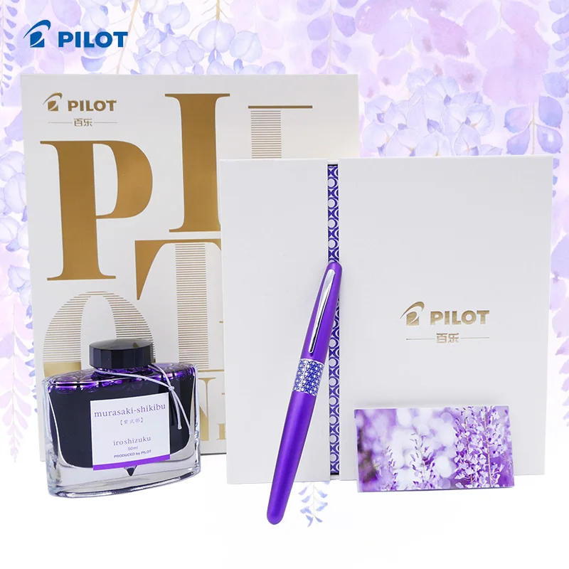 Pilot Japan 88g FPMR3 металлическая авторучка цветные чернила подарочный набор iroshizuku 50 мл