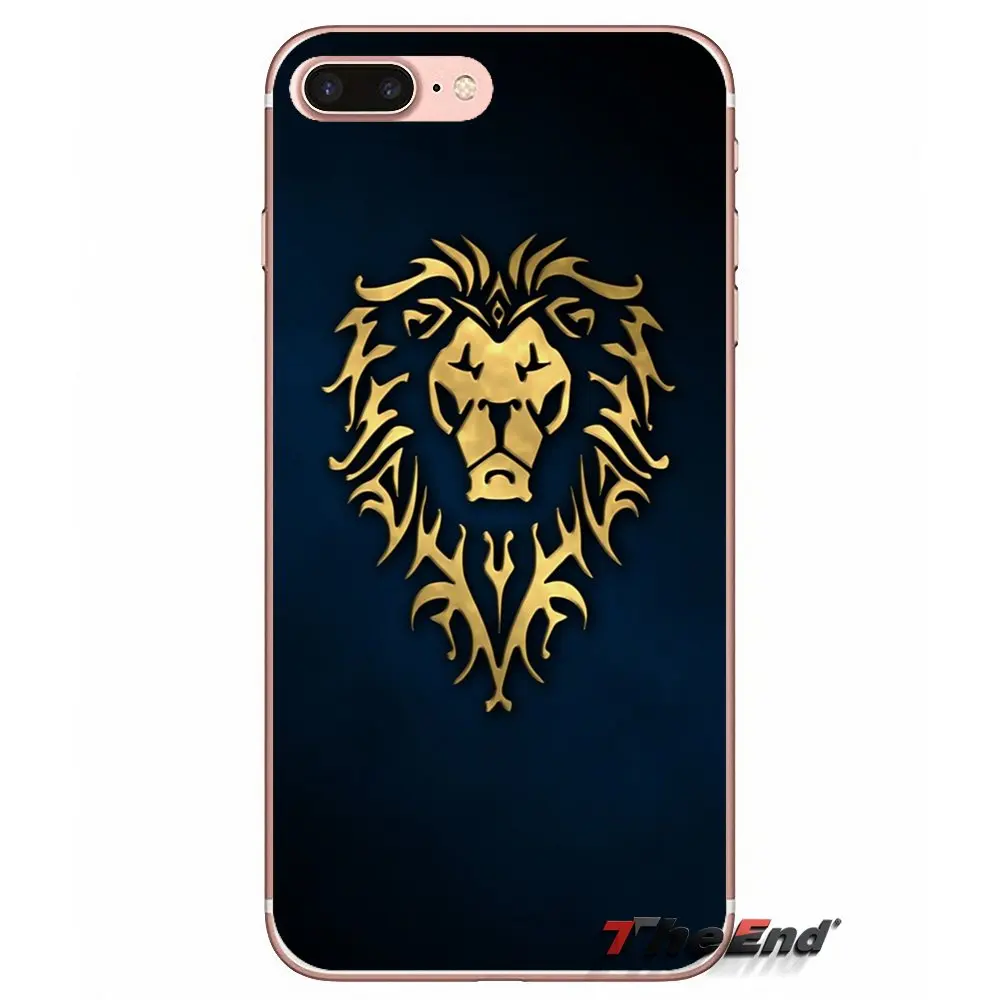 Игровой мир Warcraft Alliance для Xiaomi Redmi 4 3 3S Pro Mi3 Mi4 Mi4i Mi4C Mi5 Mi5S Mi Max Note 2 чехол мягкие чехлы |