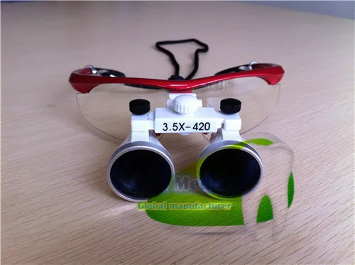 

NEW Anti-fog 3.5x 420mm Dental Surgical Binocular Loupes Dentist Loupes
