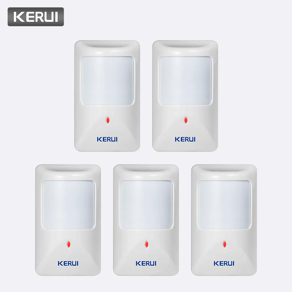 KERUI 5 шт. P812 Новый Проводной инфракрасный датчик движения сигнализация детектор