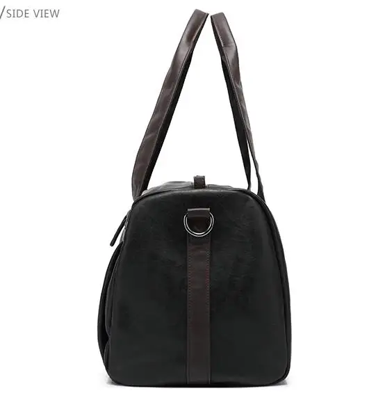 Роскошные кожаные деловые дорожные сумки для мужчин винтажные сумки-ведро