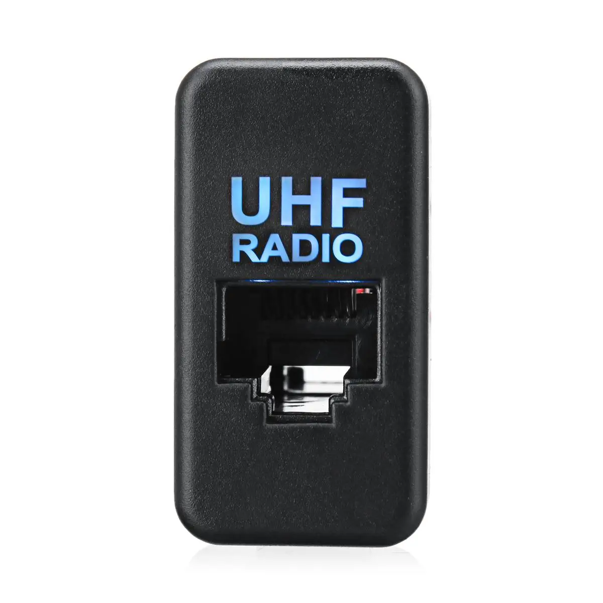 Автомобильный RJ45 Dash UHF радио интерфейс переключатель панель порт пустой разъем адаптер с синий светодиодный для TOYOTA HILUX 2005