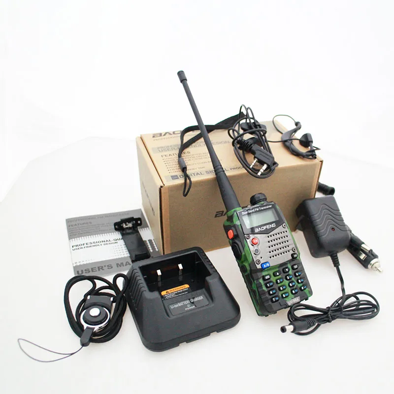 UV-5RA camouflage Baofeng UV-5R серия рация черный UV-8D любительские радиоприемники двухстороннее радио без упаковки коробки низкая стоимость для продвижения - Цвет: UV-5RA camouflage