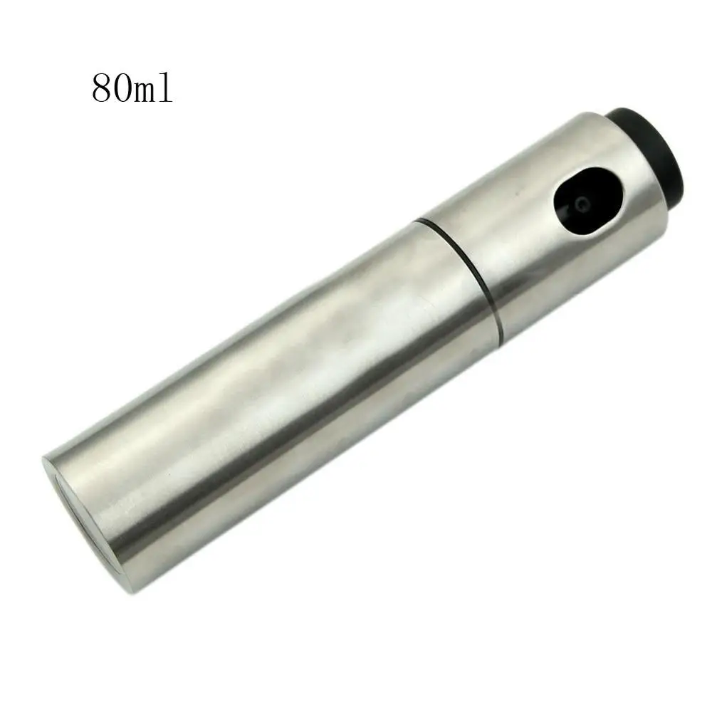 80ml Диспенсер для масла, для барбекю, для выпечки, оливковое стекло, бутылка-спрей для масла, уксуса, бутылки-распылители для масла, горшок, кухонные наборы инструментов для приготовления пищи - Цвет: 80ml
