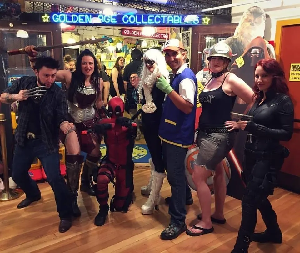 Костюм для косплея из спандекса лайкры Райана Рейнольдса Дэдпула супергероя на