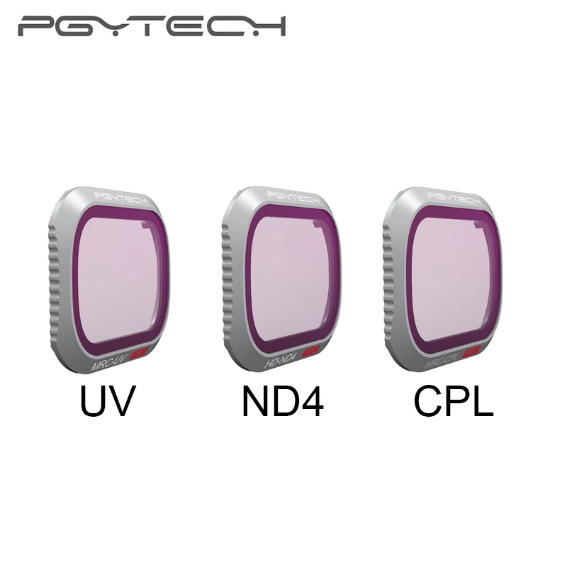 Фильтр для объектива PGYTECH Mavic 2 Pro UV CPL ND4 фильтр дрона фильтры объективов DJI