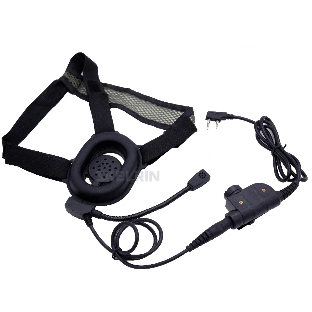 Z Tactical Bowman Elite II Гарнитура с кнопкой PTT для BaoFeng UV-5R UV-82 BF-F8HP Retevis H777 KD-C1 TH-UV8000D двухстороннее радио