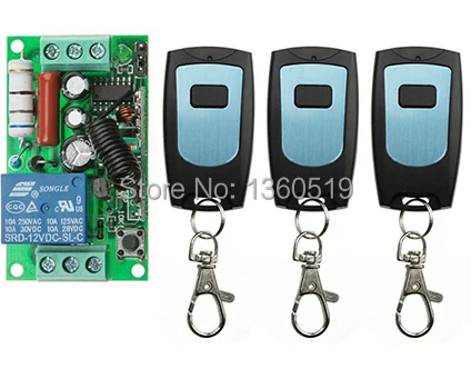 Последние AC220V 1CH 10A дистанционное управление выключатель света teleswitch реле выход