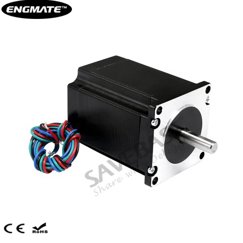 ENGMATE EMA232-7640S4 Nema 23 ЧПУ Шаговый Мотор 4 Провода Одновальный