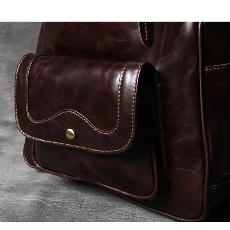 AETOO Женская оригинальная ручная работа первый слой кожаной сумки через плечо