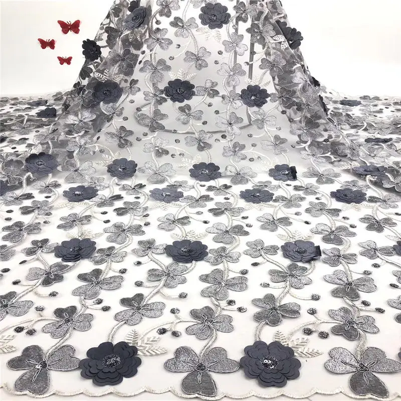 In 2019 high quality large sequined lace fabric of lacy with colorful Latin clothing net JX09 | Дом и сад