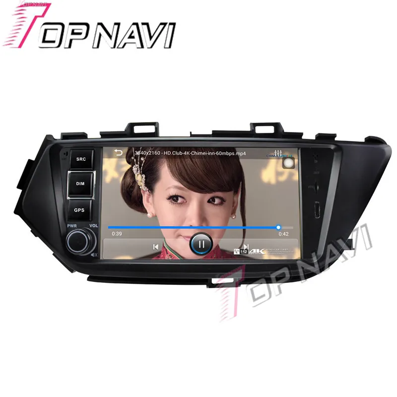 Topnavi 8 ''четырехъядерный Android 6 0 Автомобильный GPS навигатор для NISSAN Bluebird 2015