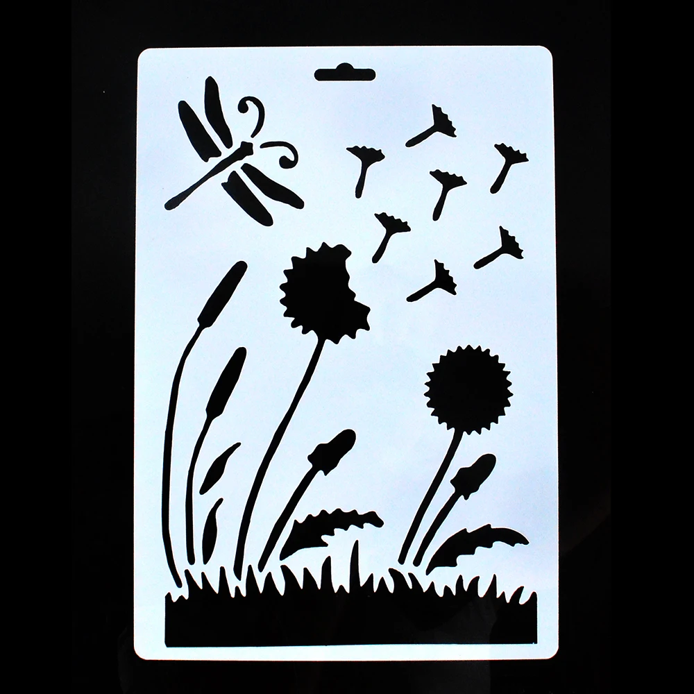 Поделки своими руками трафарет для наслоения настенного рисунка скрапбукинга