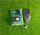 DC 12V 10 A 2-канальный радиочастотный беспроводной пульт дистанционного управления приемник передатчик обучающий код универсальный выключатель питания