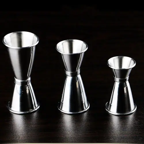 Горячий Джиггер двойной выстрел короткий Напиток Дух нержавеющая сталь мерный