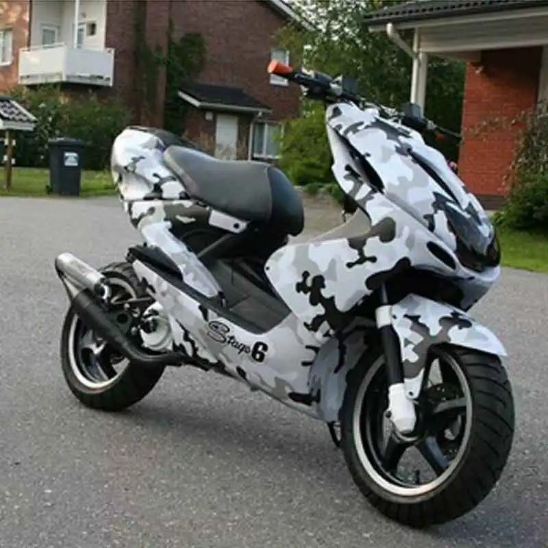 Nc700 автовинил камуфляж мотоцикл