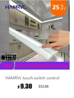 HAMRVL Мини 3 W/6 W Led акриловая настенная лампа AC85-265V 14/22/29/40 см Длинные теплые белые постельные принадлежности комнаты, гостиной, Крытый настенный светильник для дома
