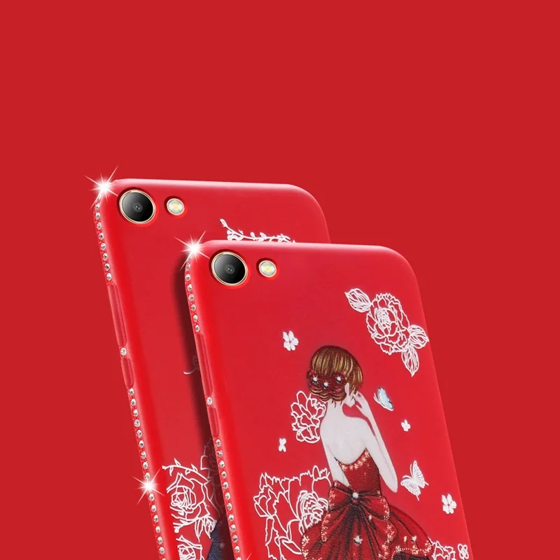 HeyJingles КРЫШКА ДЛЯ VIVO Y67 Защитный Мягкий протектор для юбка девочек милый блестящий