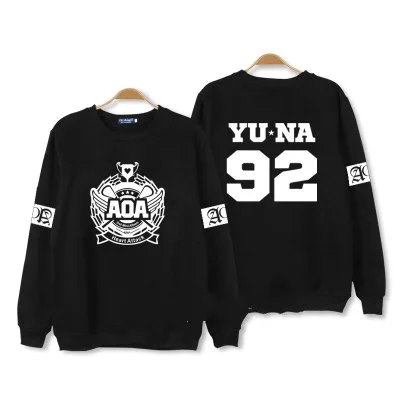 AOA JIMIN альбом с сердечным приступом окружающий Jin Xuexuan мужские и женские свитшоты