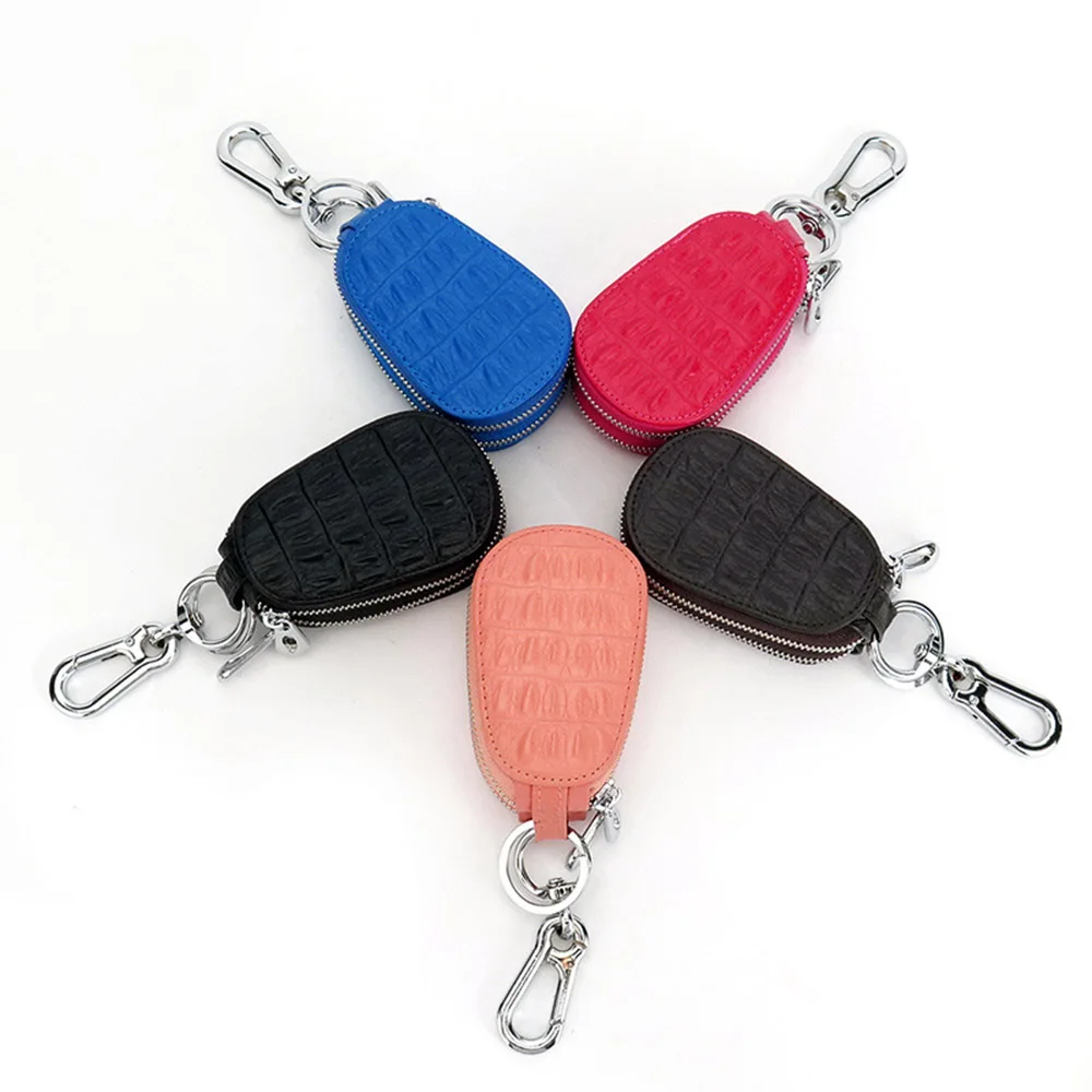 COWHERD бумажники для автомобильных ключей из натуральной кожи мужской держатель