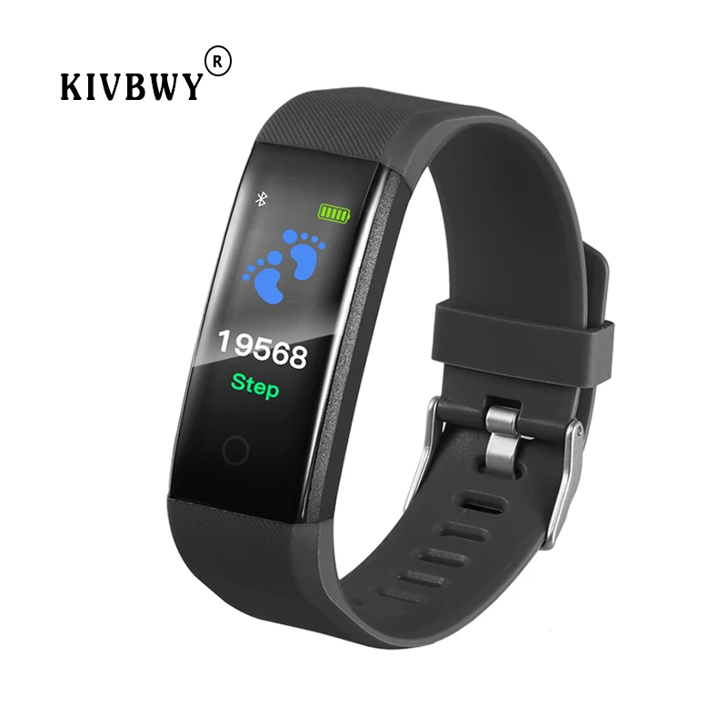 KIVBWY Smart Watch Bracelet Men Women Heart Rate Monitor Blood Pressure Fitness Tracker for ios android +BOX | Электроника