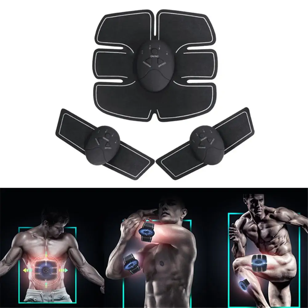 

Wireless Muscle Stimulator Smart Fitness Abdominal Training Electric Weight Loss Stickers Body Slimming Belt Unisex #5