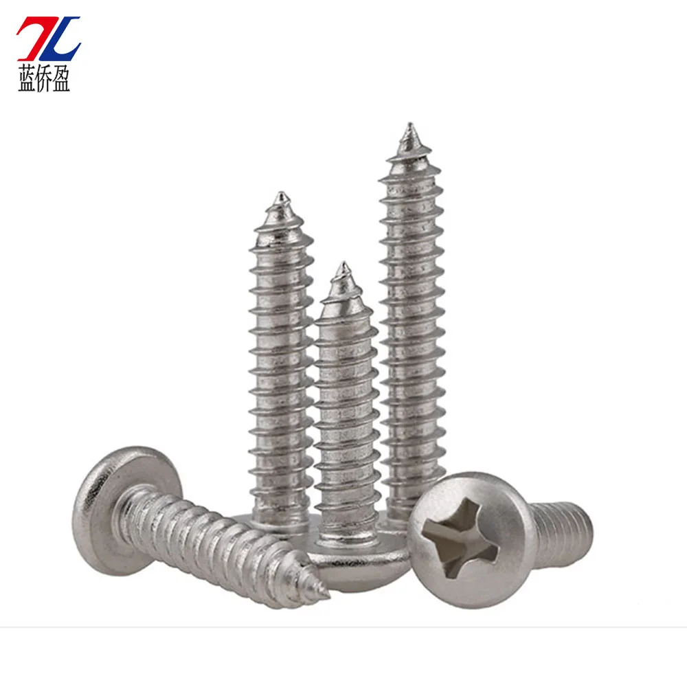 

M4 304 из нержавеющей стали с круглой головкой саморезы GB845 крест утопленные шурупы