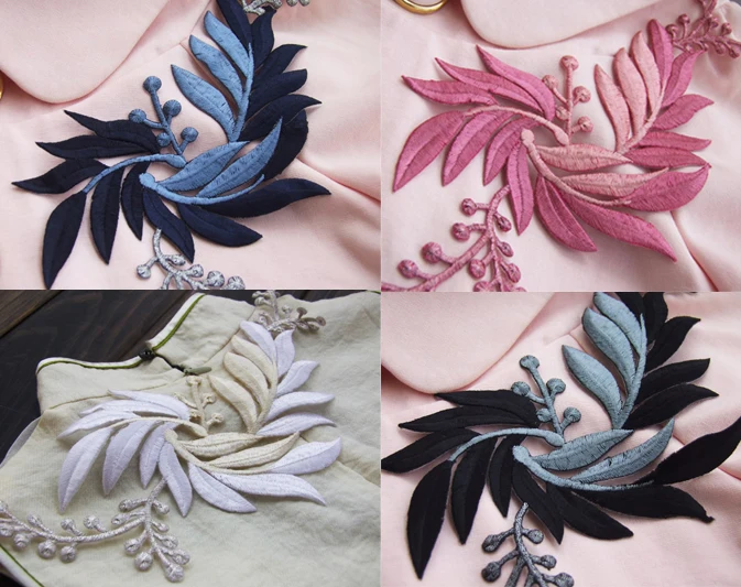 3 шт./лот кружевная нашивка для одежды аппликация вышивка ткань футболки джинсы