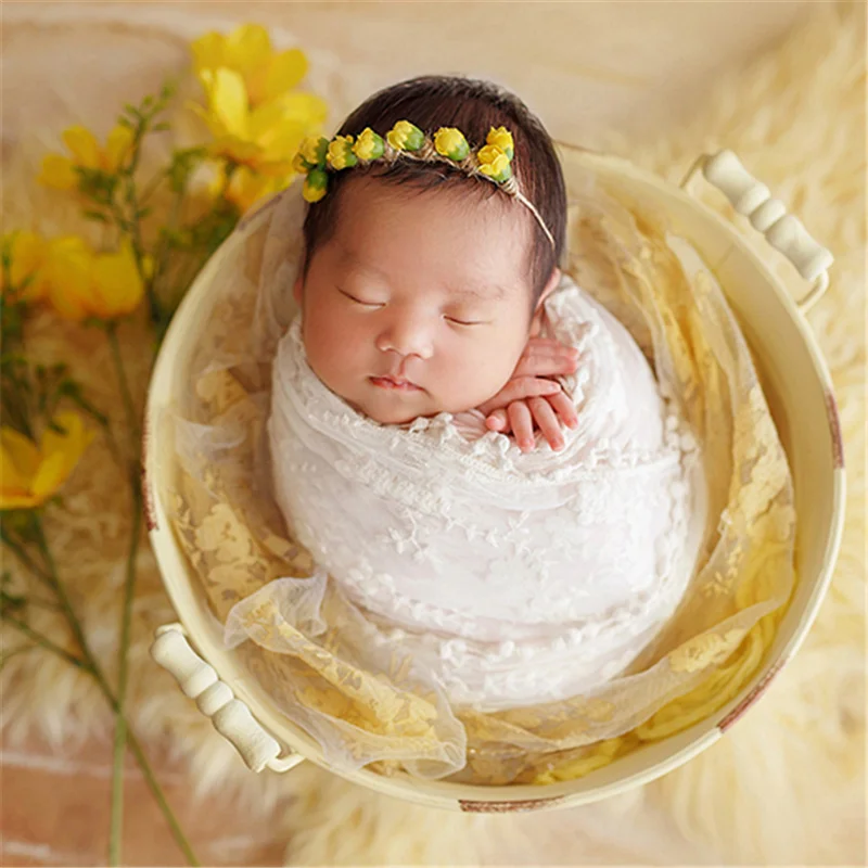 Новорожденный ребенок реквизит для фотосъемки 100 дней детское одеяло шерстяное