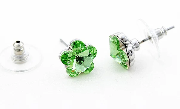 Модные кристаллами от Сваровски в форме цветка ювелирные наборы для женщин