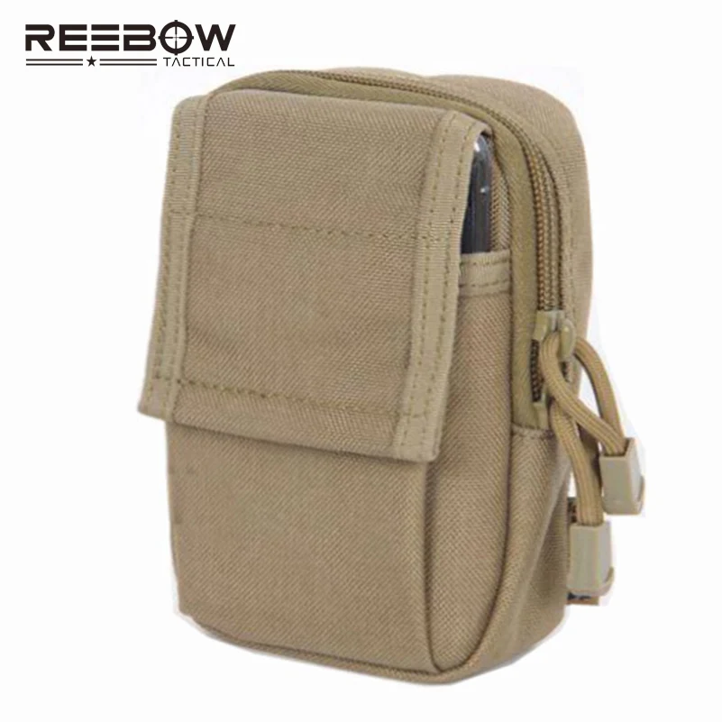 Тактическая поясная мини сумка REEBOW в стиле милитари для бега и повседневного