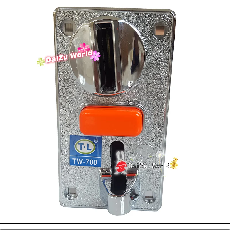 Расширенный сопоставимый цинковый сплав передний вход один Монетный селектор