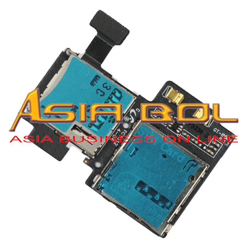Новый микро SD и sim-карты лоток ридер гибкий кабель сменные детали для S4 IV I9500 L720 M919