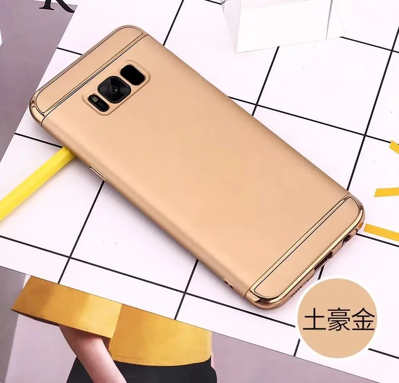 100pcs/lot Electroplated 3 in 1 cover Case For Samsung J7 J710 J5 J3 J2 2016 A7 A5 A3 prime J1 J120 ace j110h | Мобильные телефоны