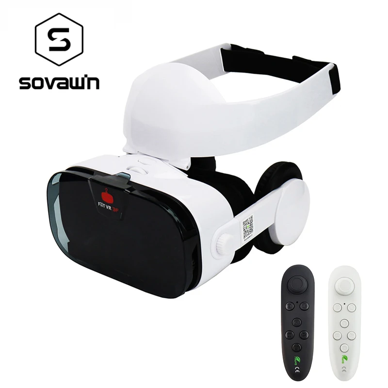VR Fiit 3F стерео видео 3D очки гарнитура виртуальной реальности смартфон Google