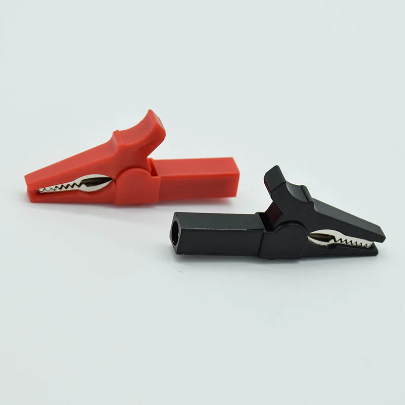 Зажим для аккумулятора 55 мм зажим типа крокодил бананового штекера